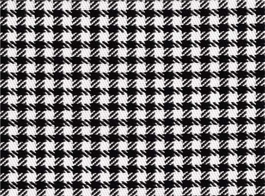 Swatch for Black/ White Check - Unhemmed
