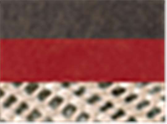Swatch for Black/ Scarlet Red/ Khaki