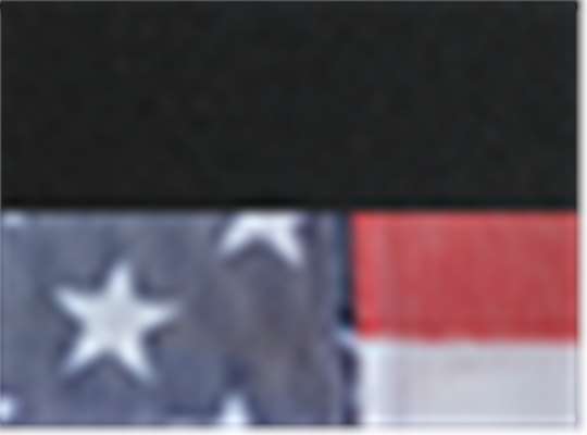 Swatch for Black/ Usa Flag