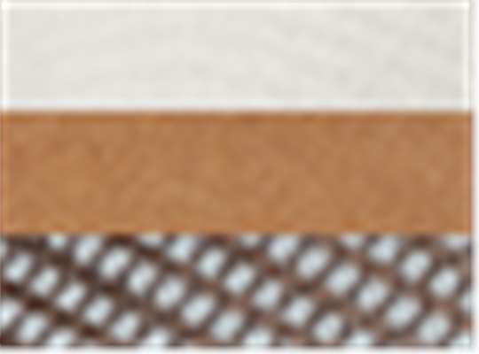 Swatch for White/ Caramel/ Brown
