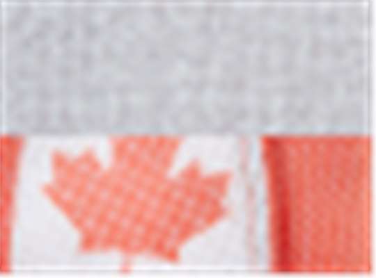 Swatch for Heather Grey/ Canada Flag