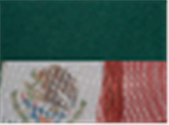 Swatch for Dark Green/ Red/ Mexico Flag