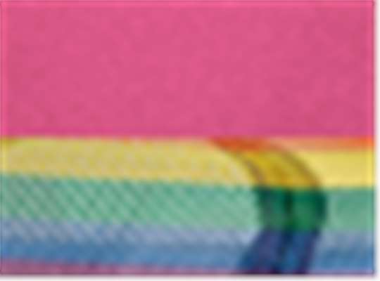 Swatch for Hot Pink/ Rainbow