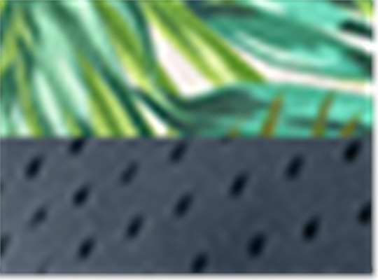 Swatch for Tropical Blue Leaves/ Navy