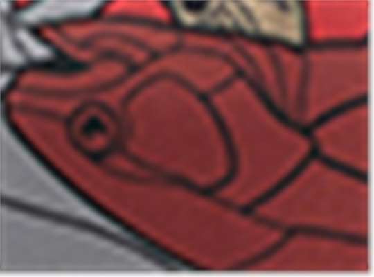 Swatch for Red/ Tan