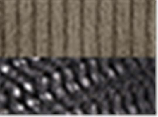 Swatch for Dark Grey Corduroy/ Black