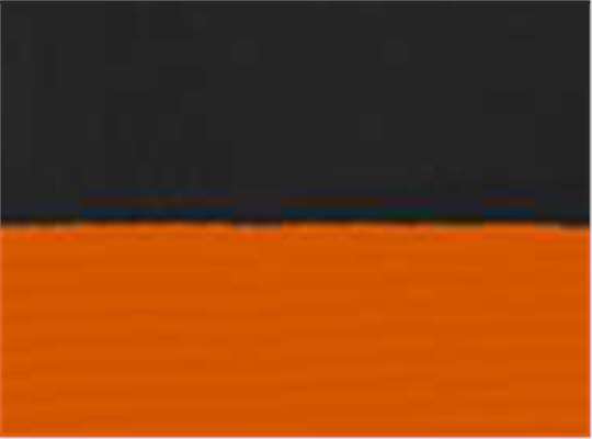 Swatch for Black/ Safety Orange