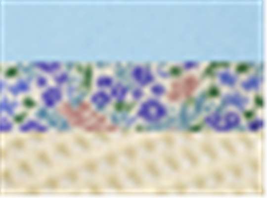 Swatch for Cashmere Blue/ Floral
