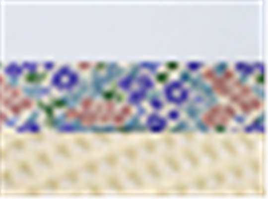 Swatch for White/ Floral