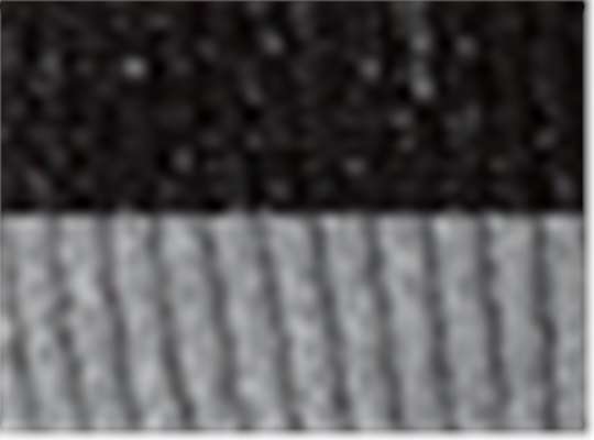 Swatch for Black/ Heather Grey