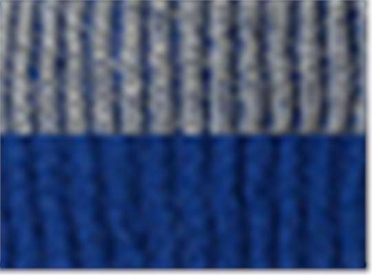 Swatch for Heather Grey/ Royal