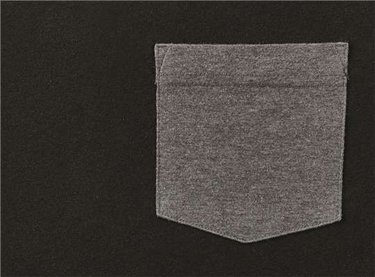 Swatch for Black/ Deep Heather