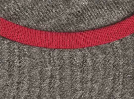 Swatch for Deep Heather/ Red
