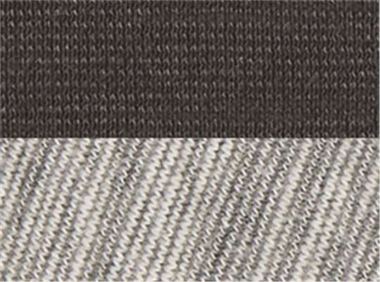 Swatch for Charcoal Heather/ Oxford Grey