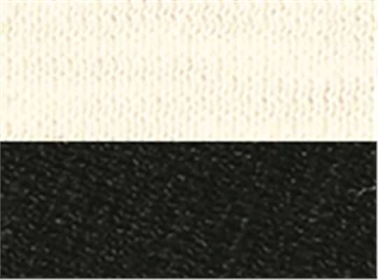 Swatch for Chalk White/ Black
