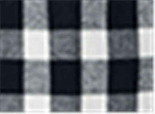 Swatch for Black/ White Buffalo Plaid