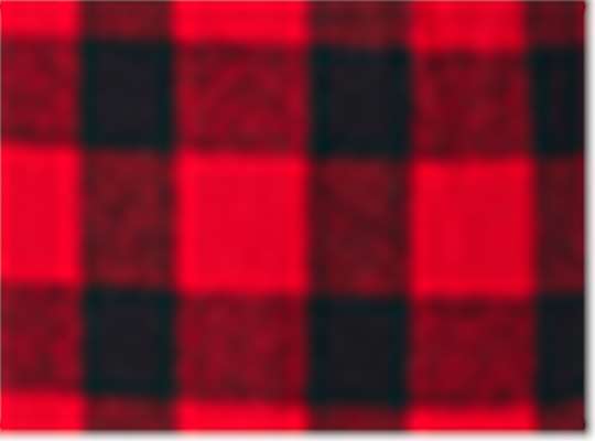 Swatch for Red/ Black Buffalo