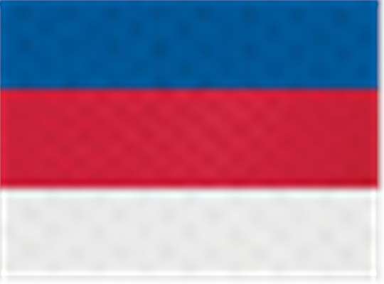 Swatch for Royal/ Red/ White