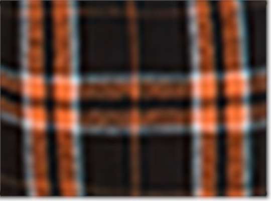Swatch for Orange/ Black Plaid
