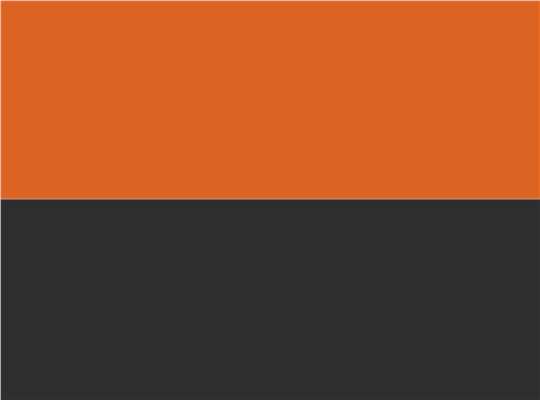 Swatch for Orange/ Black