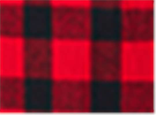 Swatch for Red/ Black Buffalo Plaid