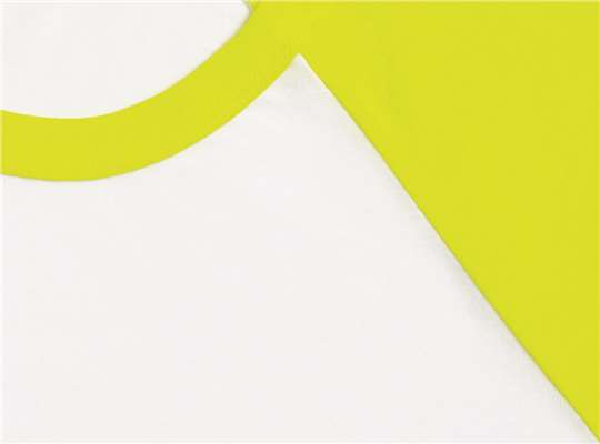 Swatch for White/ Neon Yellow