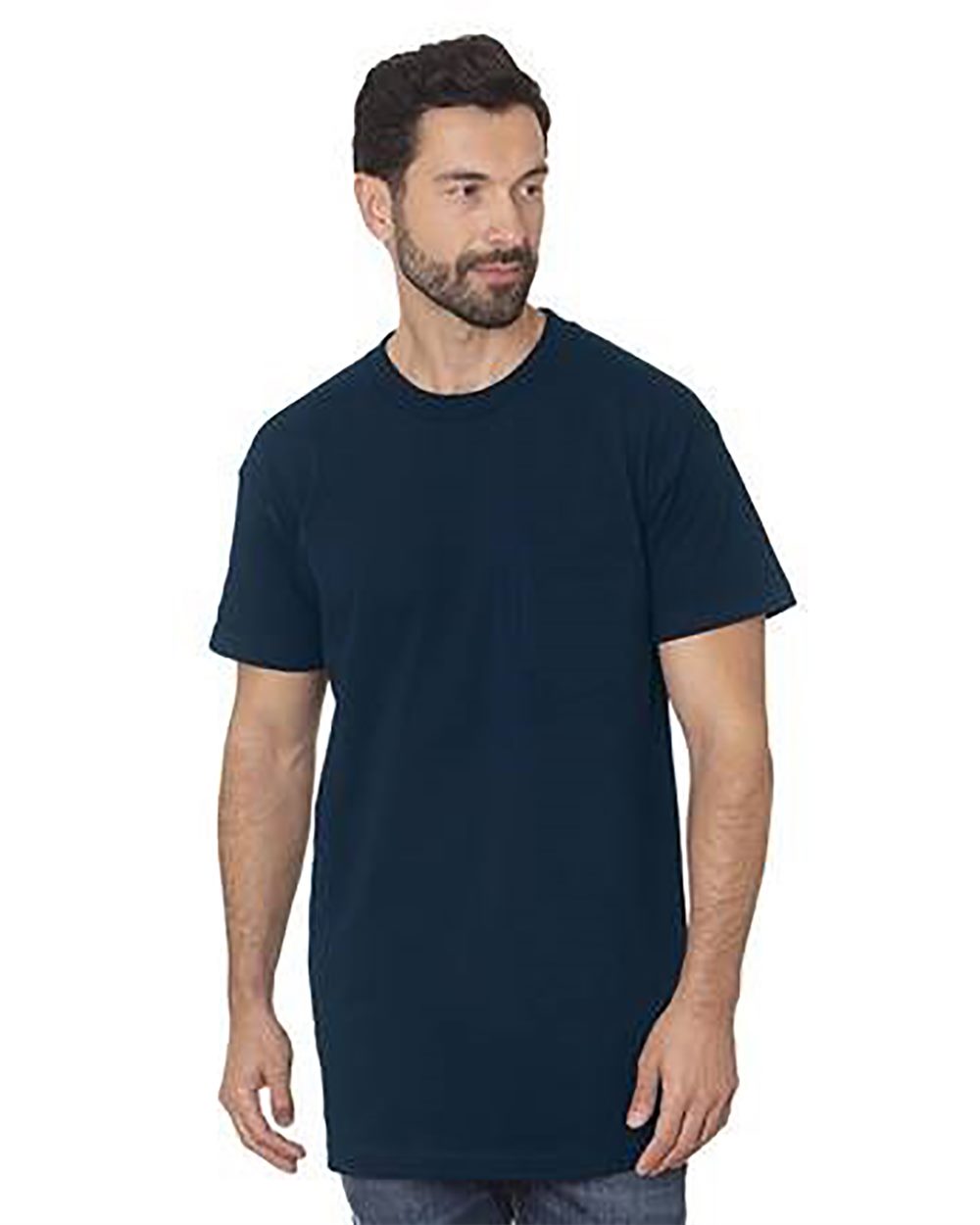 7200T Men's Tall USA Made Pocket T-Shirt 7200T-B Bayside