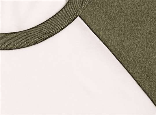 Swatch for White/ Heather Olive