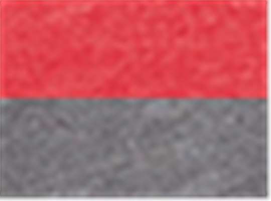 Swatch for Scarlet Heather/ Carbon Heather