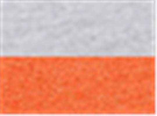 Swatch for Grey Heather/ Orange Heather