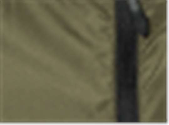 Swatch for Army/ Black Zipper