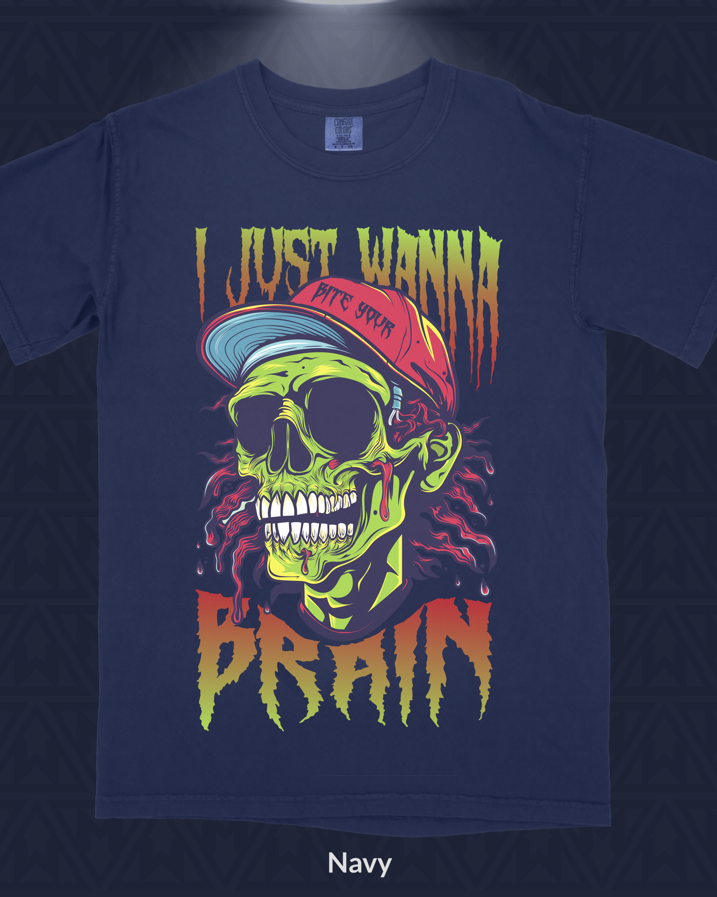 Zombie Skater Vibes T-Shirt - Image 1