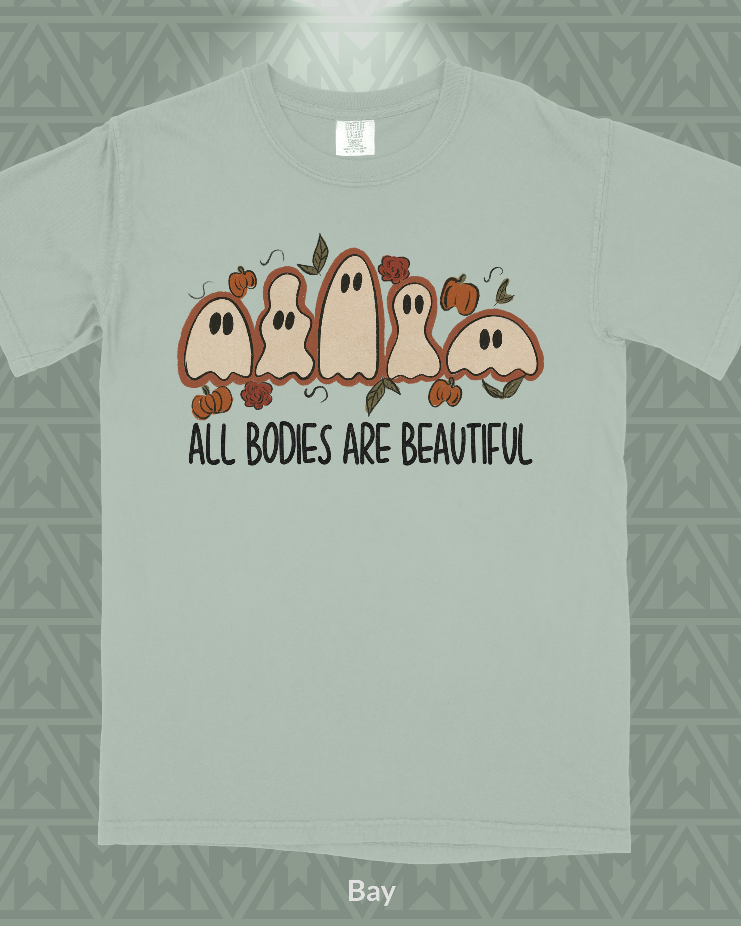 Cute Ghost Celebration Parade T-Shirt - Image 1