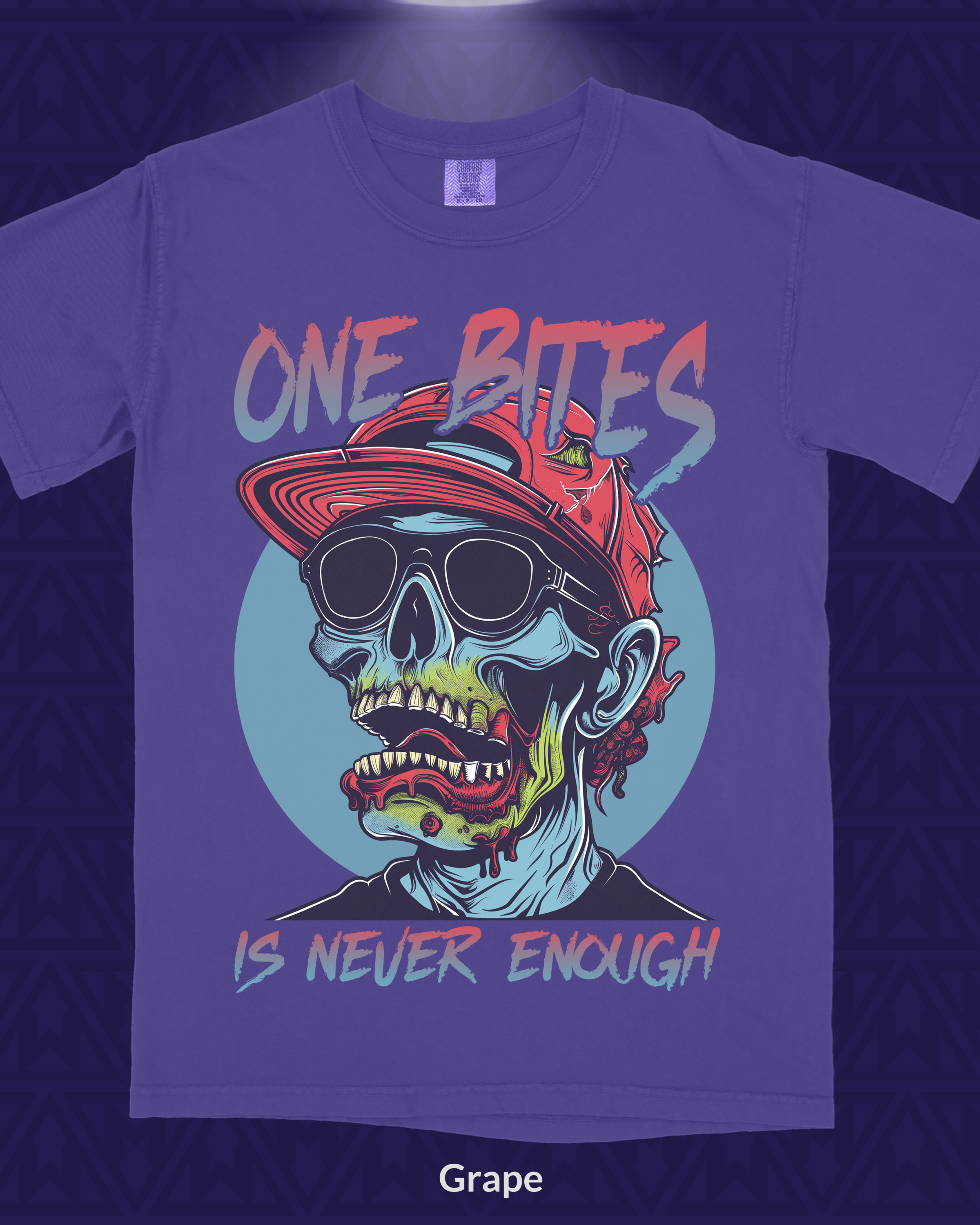 Zombie Cool: One Bite Unleashed T-Shirt - Image 1