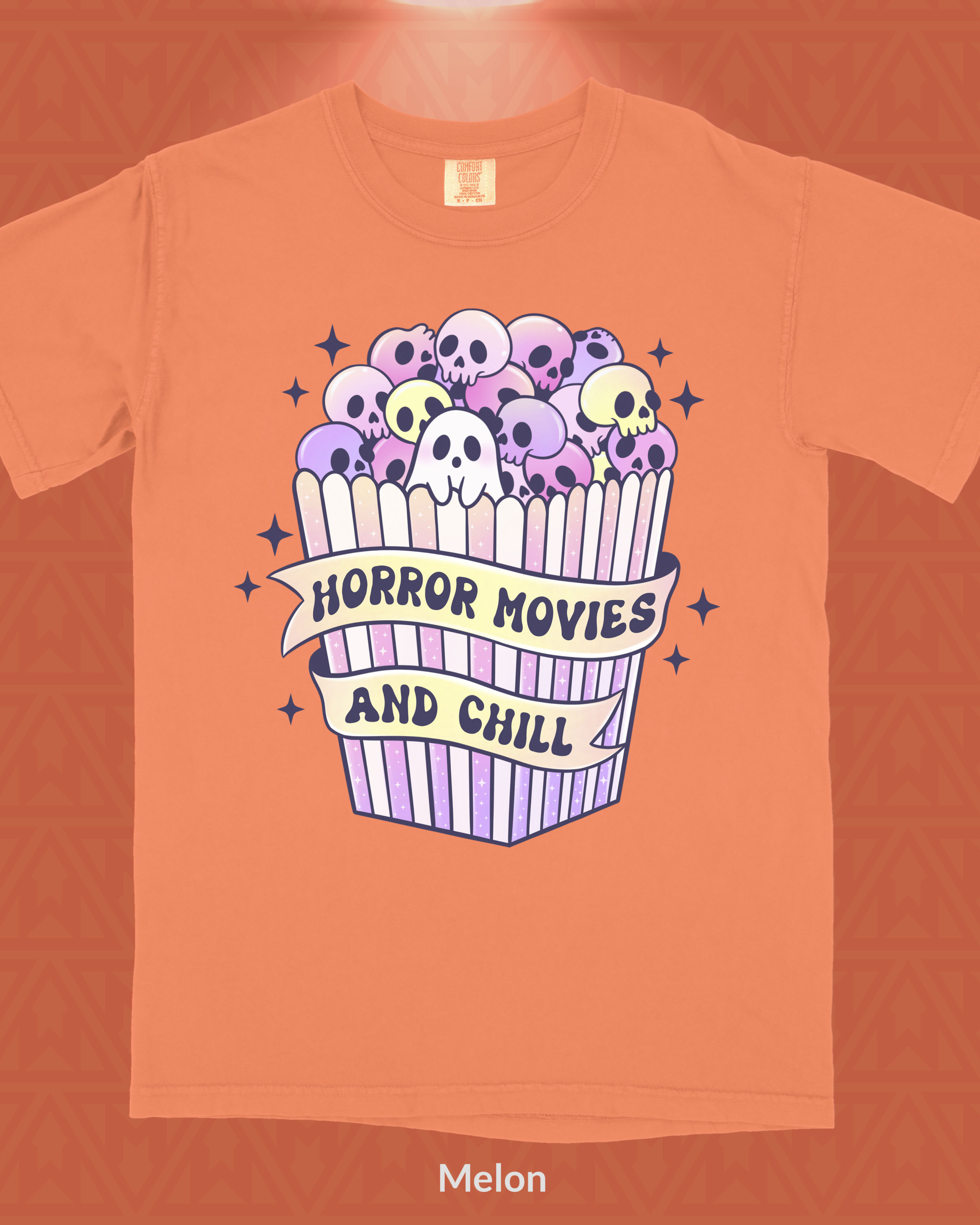 Horror Movies and Chill Delight T-Shirt - Image 1