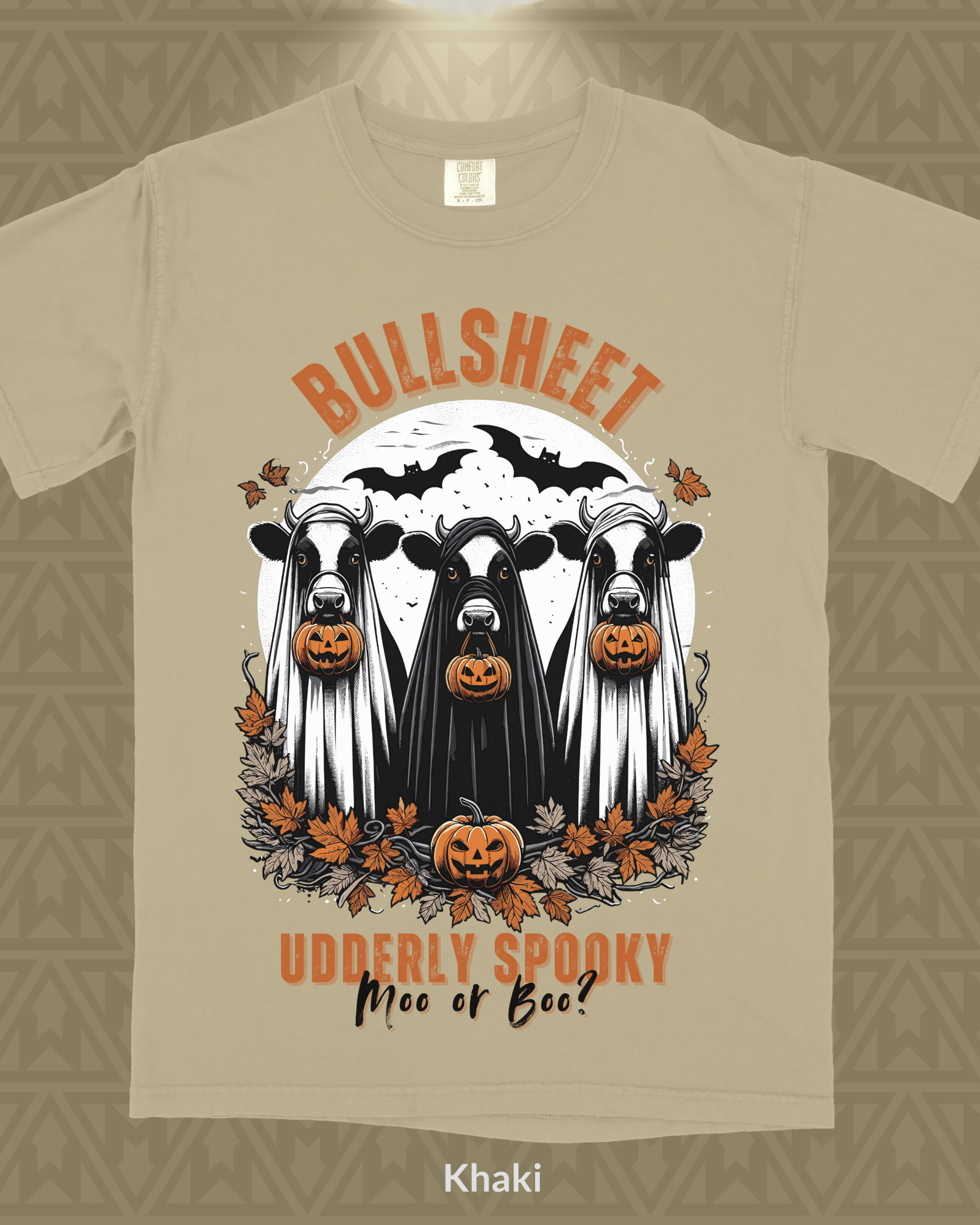Udderly Spooky Cows Galore T-Shirt - Image 1