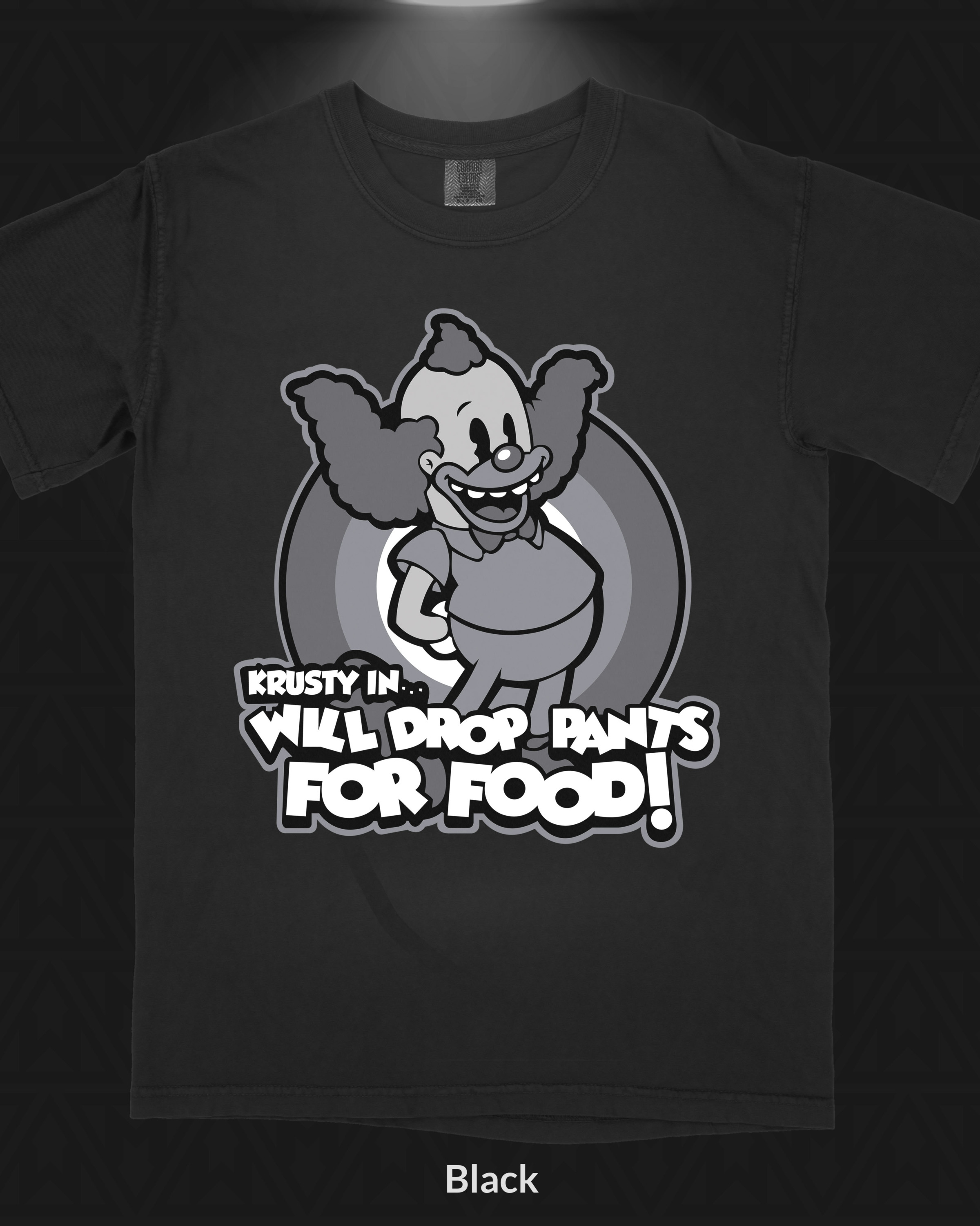 Krusty the Clown's Comedic Charm T-Shirt - Image 1