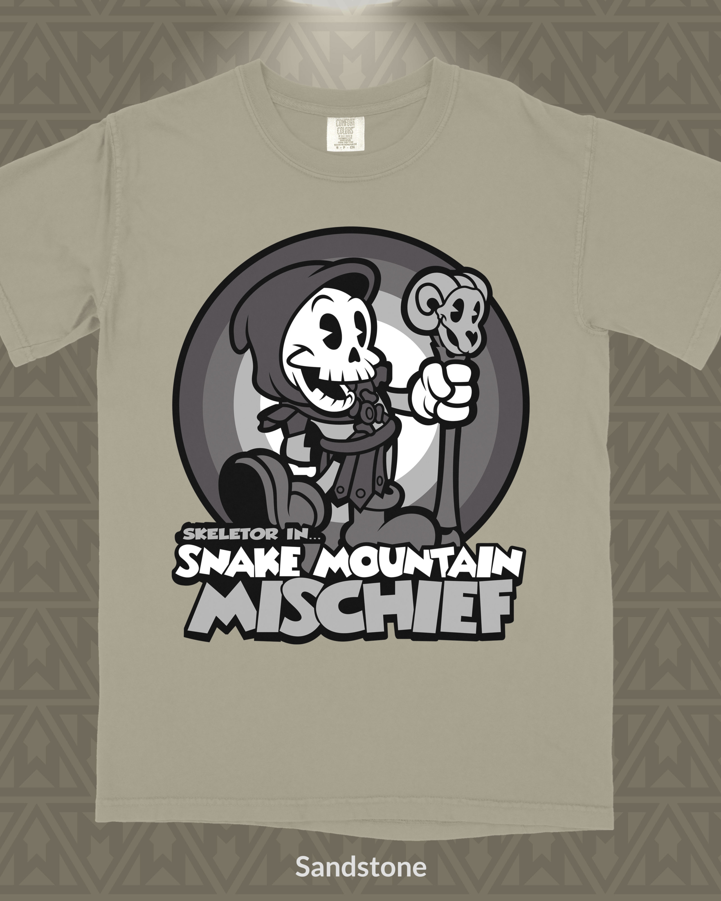 Skeletor's Snake Mountain Antics T-Shirt - Image 1