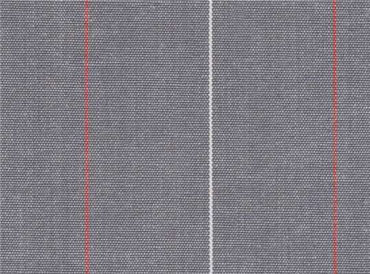 Swatch for Charcoal/ Red/ White Stripe