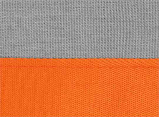 Swatch for Light Grey/ Orange Trim