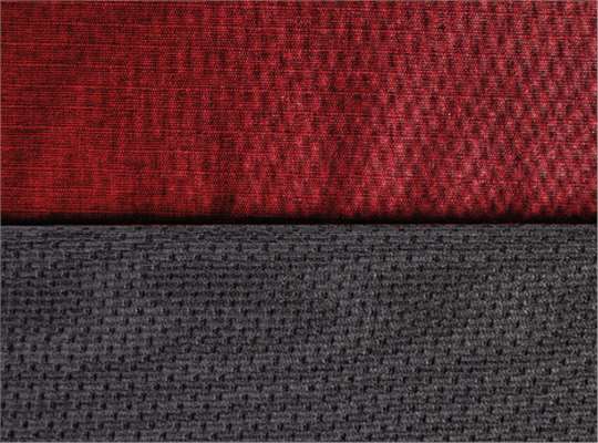 Swatch for Fireball Red/ Charcoal