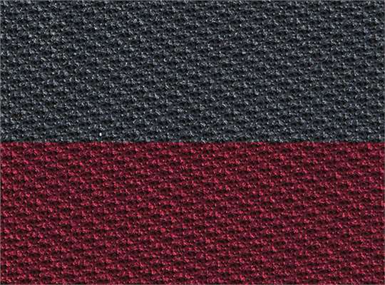 Swatch for Charcoal/ Burgundy