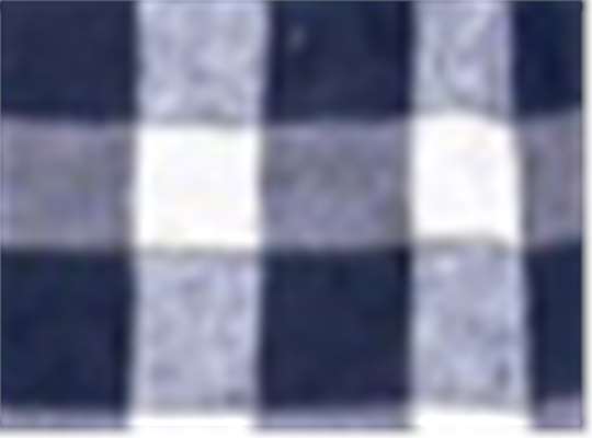 Swatch for Navy/ Natural Buffalo