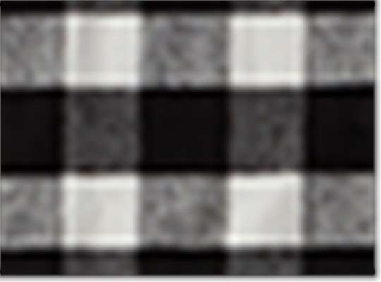 Swatch for White/ Black Buffalo