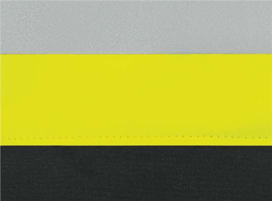 Swatch for Fluorescent Yellow/ Black