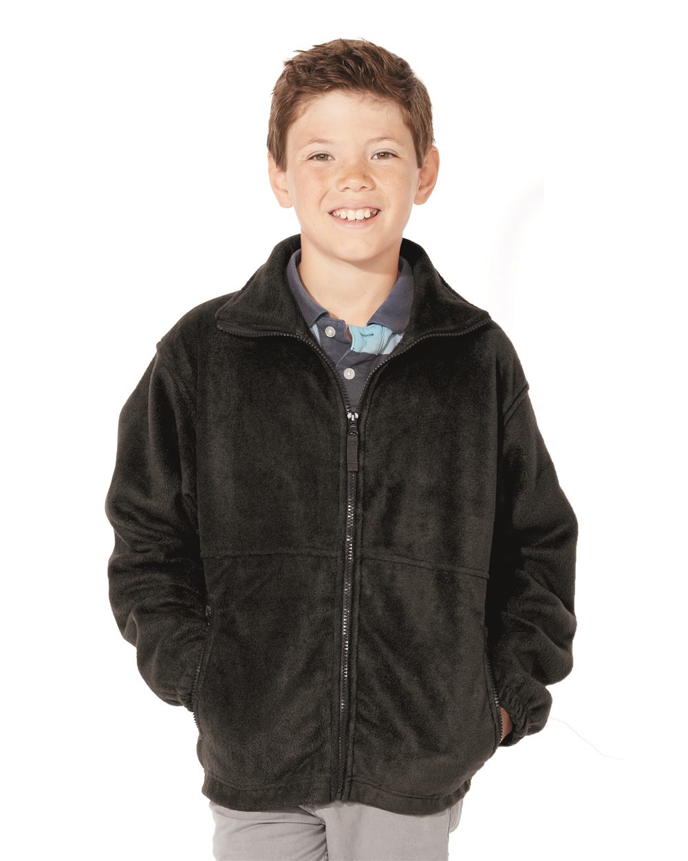 4061 Youth Fleece Full-Zip Jacket 4061-SP Sierra Pacific
