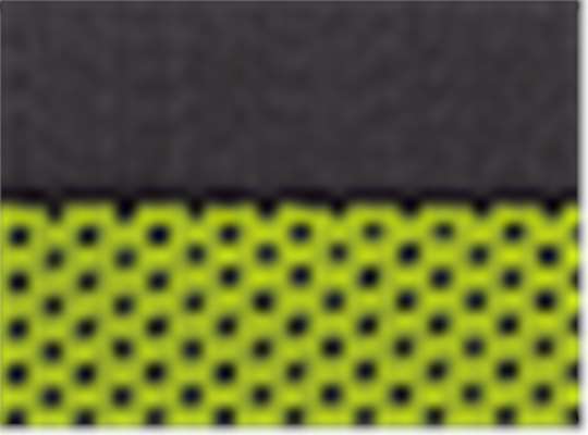 Swatch for Black/ High Vis Yellow