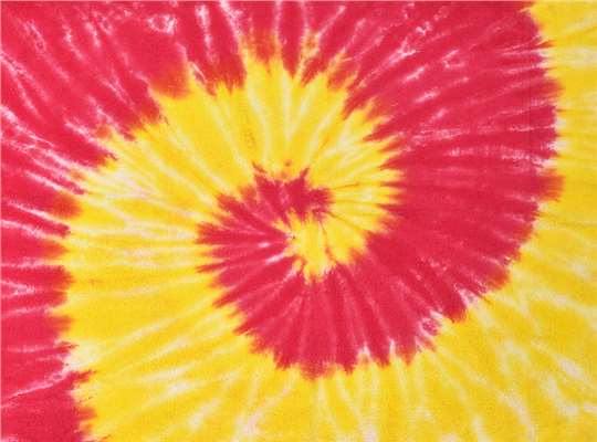 Swatch for Spiral Yellow/ Pink