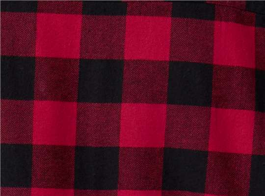 Swatch for Mountain Red Buffalo Check