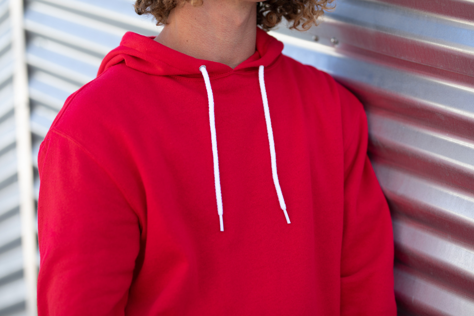AFX90UN Unisex Lightweight Hooded Sweatshirt - Image 4